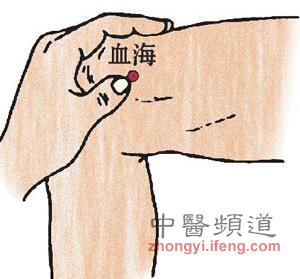 按摩补血 女人要记住10大补血养生穴位(图)